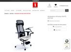 Luxe bureaustoel / Gamingstoel, Gebruikt, Bachlaan, Zwart, Ophalen of Verzenden