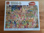 King comic puzzel 1000 stukjes, Carnaval in Rio de Janeiro, Ophalen of Verzenden, 500 t/m 1500 stukjes, Zo goed als nieuw, Legpuzzel