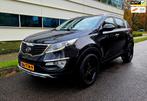 Kia Sportage 2.0 X-ecutive Plus Pack NAP, Auto's, Kia, Gebruikt, Zwart, 4 cilinders, Leder en Stof
