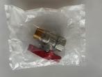 Te koop kogelkraan vlinder greep chroom 1/2”, Ophalen of Verzenden, Nieuw, Overige materialen, Overige typen