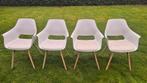 4 mooie witte stoelen, Ophalen, Zo goed als nieuw, Wit, Twee