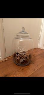 Rivièra Maison Glazen Voorraadpot, Schaal, Rond, Ophalen of Verzenden, Glas