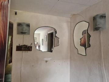 Brocante kapper spullen ter decoratie beschikbaar voor biedingen