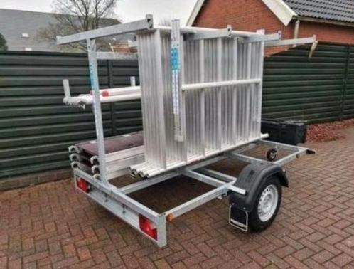 Rolsteiger steiger pannenlift kraan, Doe-het-zelf en Verbouw, Steigers, Zo goed als nieuw, Rolsteiger of Kamersteiger, 5 meter of hoger