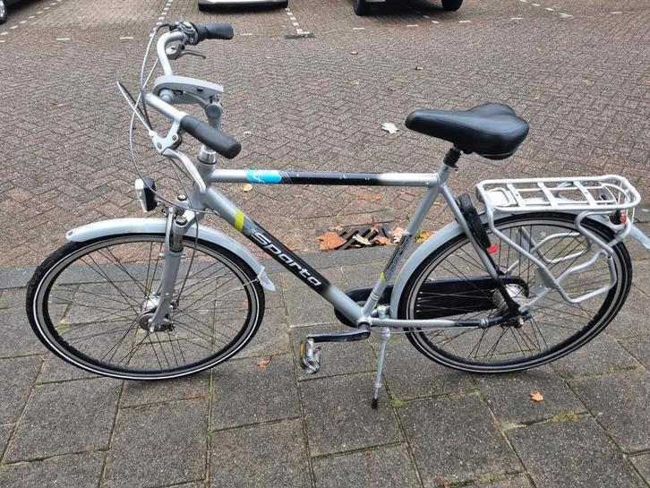 Sparta Herenfiets - Gebruikt, Fietsen en Brommers, Fietsen | Heren | Herenfietsen, Gebruikt, Sparta, 57 tot 61 cm, Versnellingen
