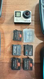 Gopro hero 4 black met veel accesoires, Ophalen, Zo goed als nieuw, GoPro