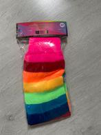 Regenboog beenwarmers one size, Ophalen of Verzenden, Zo goed als nieuw, Jongen of Meisje