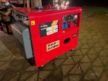 Generator/aggregraat 5kw te huur 35 euro per dag beschikbaar voor biedingen