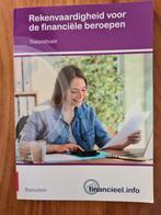 Rekenvaardigheid voor financiële beroepen theorieboek, Ophalen of Verzenden, Zo goed als nieuw, Overige niveaus, P. Hintzen