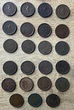 Complete serie halve centen Wilhelmina, Postzegels en Munten, Munten | Nederland, Ophalen, Koningin Wilhelmina, Overige waardes