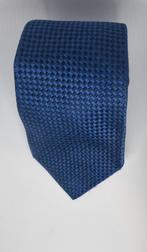Donkerblauwe Lucita a mano stropdas 100% zijde, Met patroon, Blauw, Ophalen of Verzenden, Zo goed als nieuw
