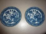 2 oude chinese schotels wandbordjes, Antiek en Kunst, Curiosa en Brocante, Ophalen of Verzenden