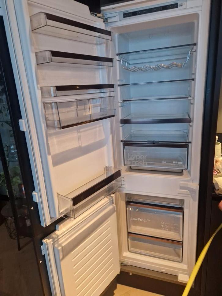 Siemens iQ500 Inbouw Koel-Vriescombinatie type KI86SSDE0, Witgoed en Apparatuur, Koelkasten en IJskasten, Zo goed als nieuw, Met vriesvak