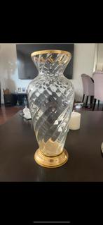 2 kristallen Vintage Vazen en Lamp, Antiek en Kunst, Antiek | Lampen, Ophalen
