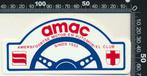 Sticker: Amersfoortse Motor en Automobiel Club, Auto of Motor, Ophalen of Verzenden, Zo goed als nieuw