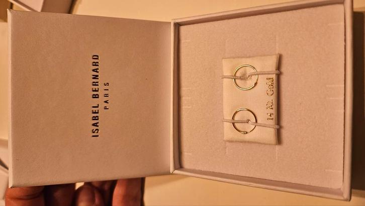 14K Goud Oorbellen/hoop rings/hoops/creolen/oorringen NIEUW, Sieraden, Tassen en Uiterlijk, Antieke sieraden, Oorbellen, Goud