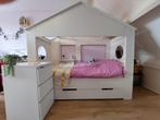 Bed kind eenpersoons, Ophalen, 85 tot 100 cm, Zo goed als nieuw, Lattenbodem