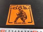 sticker politie hond PHV DOS zeeland n br, Verzamelen, Stickers, Ophalen, Zo goed als nieuw, Bedrijf of Vereniging
