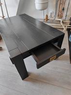 Salon tafel met 2 lades 0.70 x 1.20, Huis en Inrichting, Tafels | Salontafels, 50 tot 100 cm, Minder dan 50 cm, 100 tot 150 cm