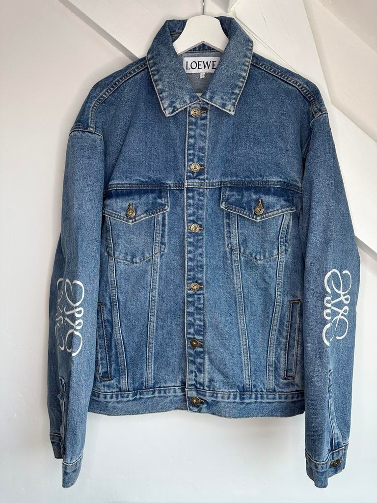 Loewe Spijkerjas L, Verzenden, Zo goed als nieuw, Blauw