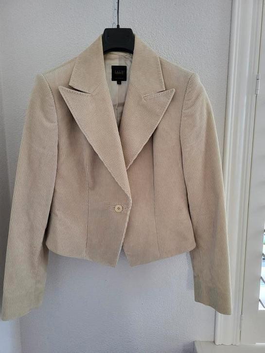 Pauw jasje, Kleding | Dames, Jassen | Zomer, Zo goed als nieuw, Maat 38/40 (M), Wit, Ophalen of Verzenden