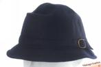 Vintage Baantjer vissershoed donkerblauw wol mix mt. 54 = XS, Kleding | Heren, Hoeden en Petten, Ophalen of Verzenden, Zo goed als nieuw