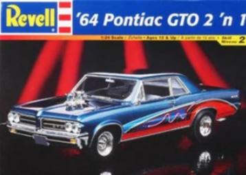 Bouwdoos 1964 Pontiac GTO 2n1 Revell beschikbaar voor biedingen