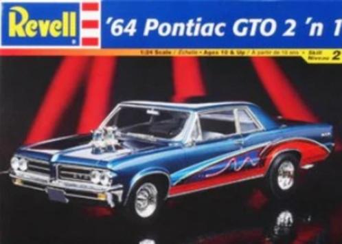 Bouwdoos 1964 Pontiac GTO 2n1 Revell, Hobby en Vrije tijd, Modelbouw | Auto's en Voertuigen, Nieuw, Auto, Groter dan 1:32, Revell