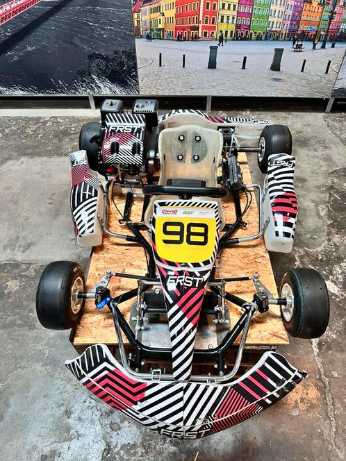 Kinderkart Parolin Dolphin & Parolin Rocky, Sport en Fitness, Karting, Zo goed als nieuw, Kart, Ophalen of Verzenden