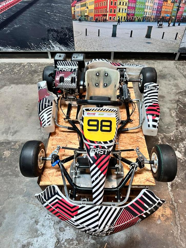 Kinderkart Parolin Dolphin & Parolin Rocky, Sport en Fitness, Karting, Zo goed als nieuw, Kart, Ophalen of Verzenden