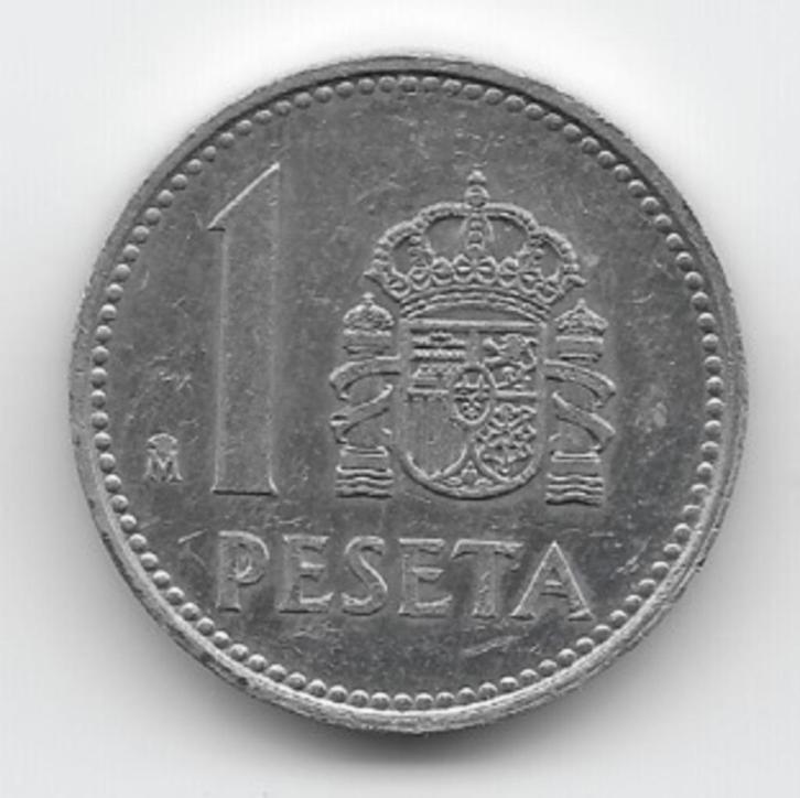 Spanje 1 peseta 1984 KM# 821, Postzegels en Munten, Munten | Europa | Niet-Euromunten, Losse munt, Overige landen, Verzenden