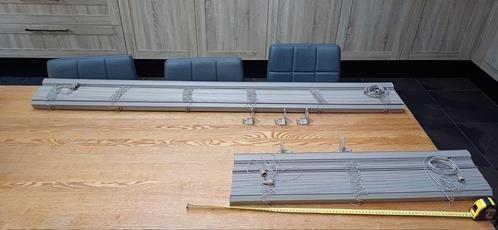 2 jaloezieën,  kleur bruin. 82x170 en 157,5x170, Huis en Inrichting, Stoffering | Gordijnen en Lamellen, Zo goed als nieuw, 150 tot 200 cm