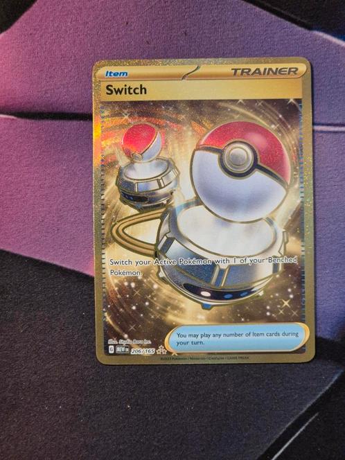 Switch #206 Pokemon Scarlet & Violet 151, Hobby en Vrije tijd, Verzamelkaartspellen | Pokémon, Nieuw, Ophalen of Verzenden