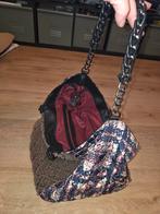 Grote Giuliano tas teddy en ruit stof, Sieraden, Tassen en Uiterlijk, Tassen | Damestassen, Ophalen of Verzenden, Zo goed als nieuw