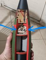 25Pr Smoke uitstootlading voor doorsnede, Verzamelen, Militaria | Tweede Wereldoorlog, Ophalen of Verzenden, Landmacht, Engeland