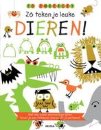 Zo teken je leuke dieren! Met een paar eenvoudige lijnen, Nieuw, Ophalen of Verzenden