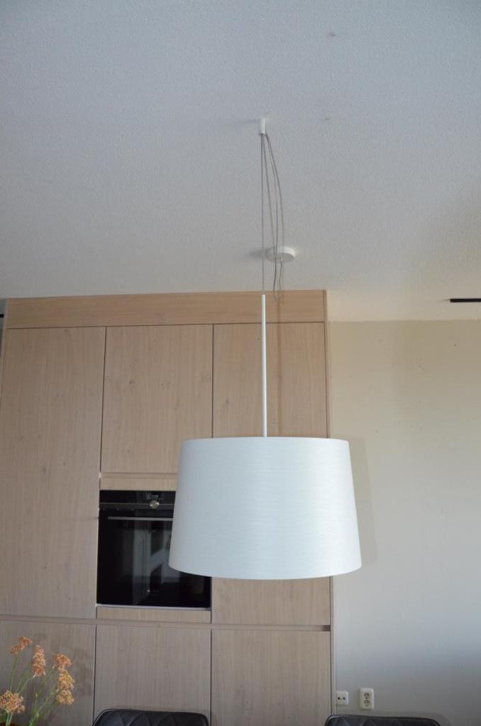 Hanglamp:Twiggy Grande wit van Foscarini, Huis en Inrichting, Lampen | Hanglampen, Zo goed als nieuw, Minder dan 50 cm, Ophalen of Verzenden