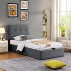 Cairo opbergbed 1-persoons - Grijs, Huis en Inrichting