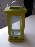 Groen lantaarntje, Overige materialen, Ophalen of Verzenden, Zo goed als nieuw, Minder dan 25 cm