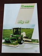 Krone Big M Folder/Catalogus, Ophalen of Verzenden, Zo goed als nieuw, Krone, Catalogus