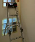 Vouwladder, Doe-het-zelf en Verbouw, Ladders en Trappen, 2 tot 4 meter, Ladder, Gebruikt, Opvouwbaar of Inschuifbaar