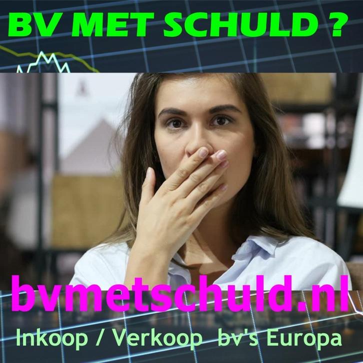 Begin het nieuwe jaar ZONDER SCHULD  ruim NU op alleen BV's, Zakelijke goederen, Exploitaties en Overnames