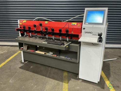Deuvelboormachines Gannomat Index Logic 2017, Zakelijke goederen, Machines en Bouw | Houtbewerking