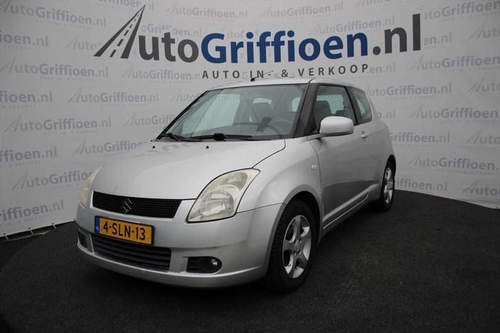 Suzuki Swift 1.3 GA nette 3-deurs met airco (bj 2007), Auto's, Suzuki, Bedrijf, Te koop, Swift, ABS, Airbags, Airconditioning
