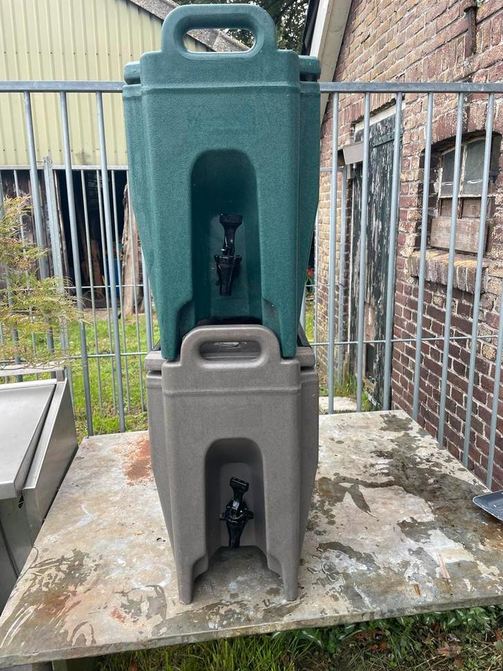 Cambro Drankencontainer 12L - Warm/Koud, Hobby en Vrije tijd, Feestartikelen, Gebruikt, Ophalen