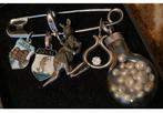 Diverse Bedels - Leuke Collectie van zilver, Overige merken, Gebruikt, Ophalen of Verzenden, 4 bedels of meer