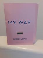 Armani My Way proefje, Verzenden, Nieuw