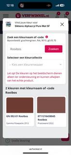 Verf, Doe-het-zelf en Verbouw, Verf, Beits en Lak, Ophalen of Verzenden, Wit