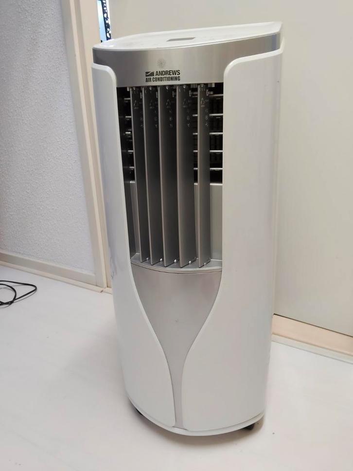 Mobiele Airco Andrews - Koel en Comfortabel, Witgoed en Apparatuur, Airco's, Zo goed als nieuw, Mobiele airco, Minder dan 60 m³