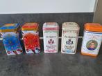 5 oude De Ruijter blikjes, Verzamelen, Blikken, Ophalen of Verzenden, Gebruikt, Overige, Overige merken